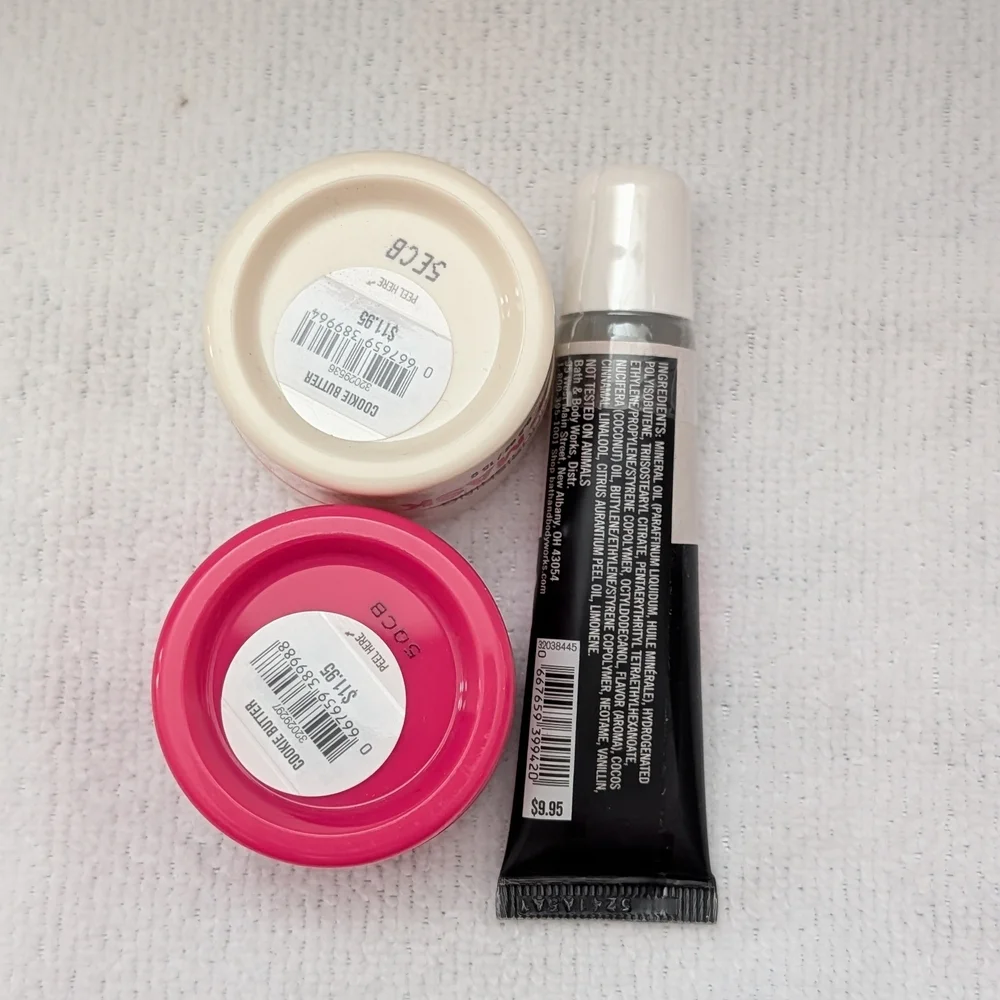 🍪🧈 Bath And Body Works -Milk Cookie Butter Lip Care Bundle - New 🍪🧈